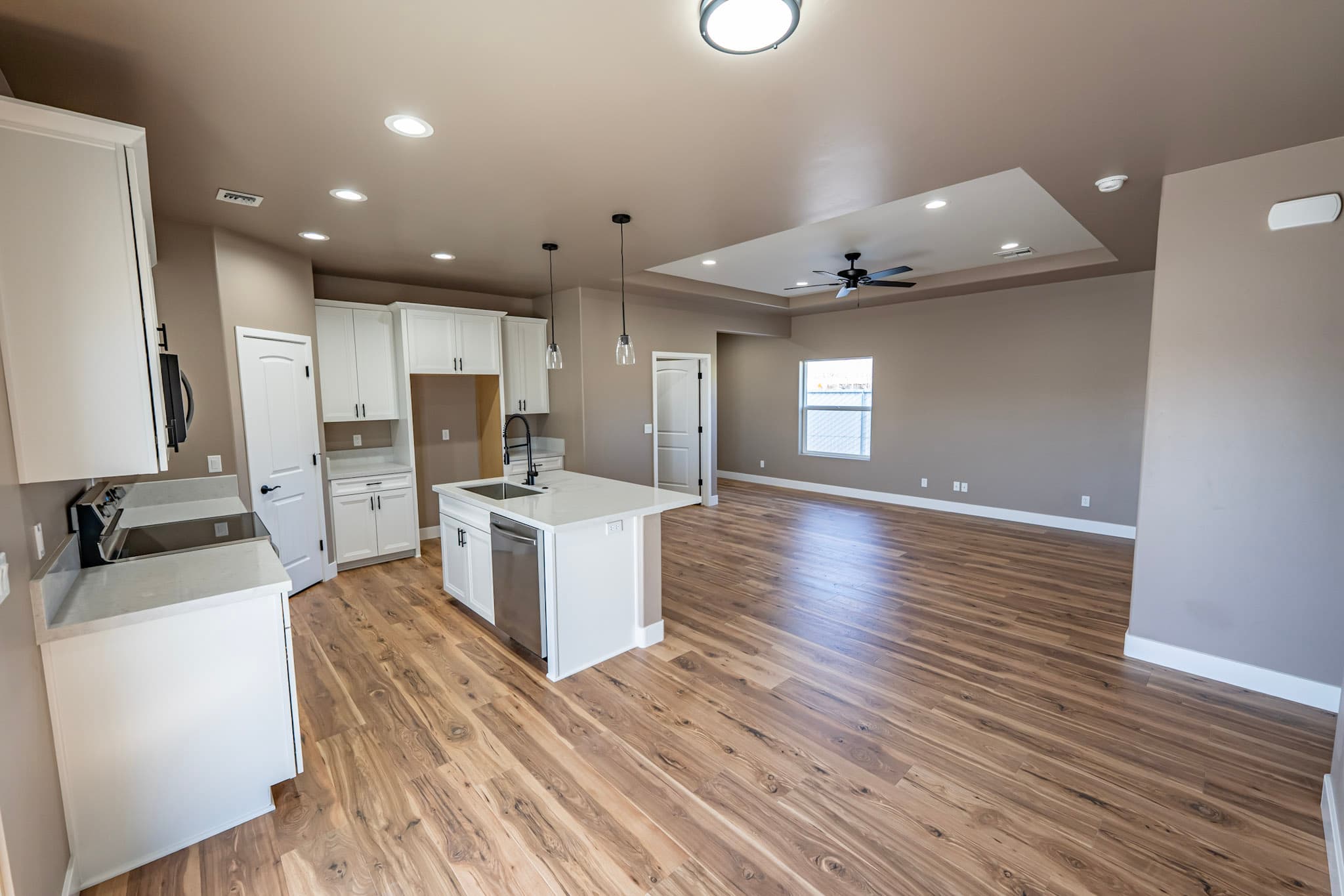 Living Dining Kitchen